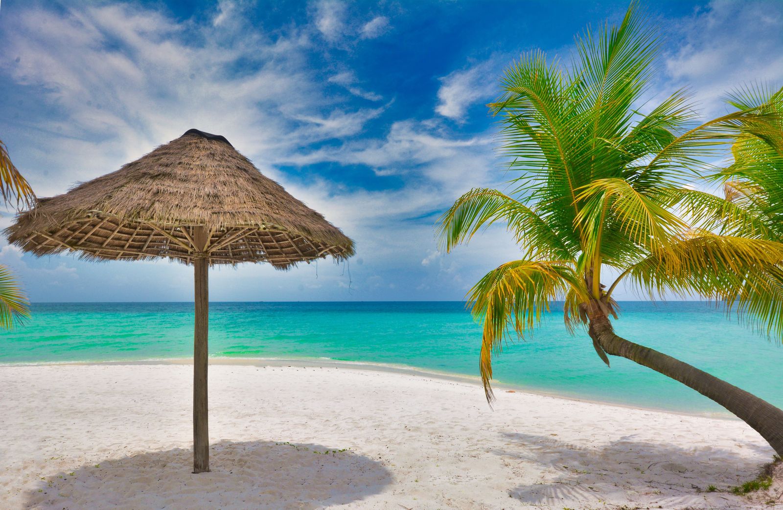 White sand beach on Koh Rong