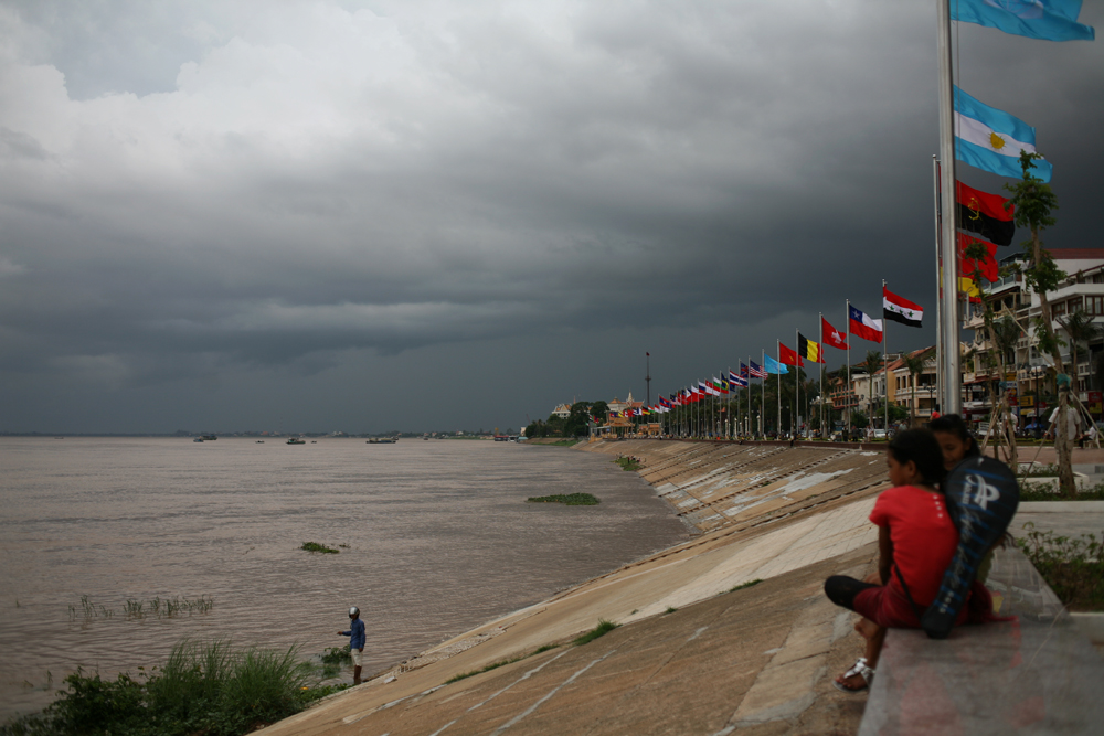 Phnom Penh riverfront