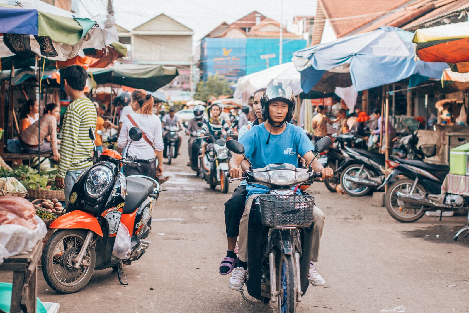 A street in Siem Reap